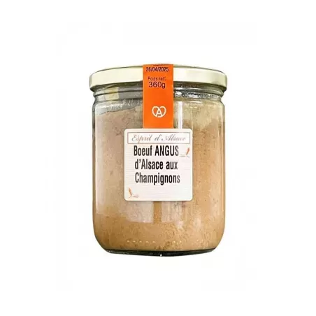 Boeuf Angus d'Alsace aux Champignons 360g 
