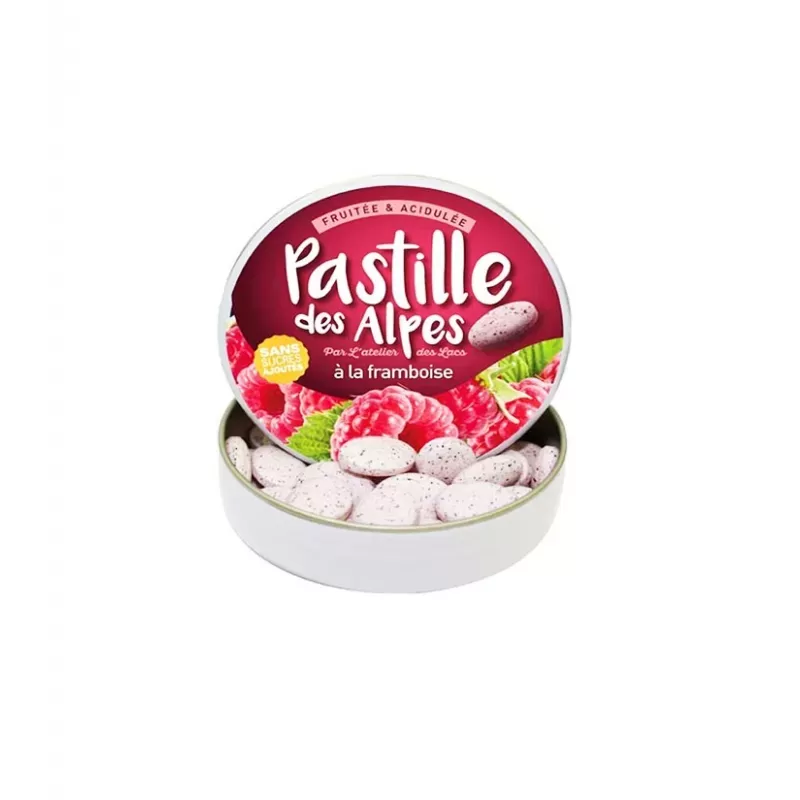 Pastille des Alpes à la framboise 35g - 1