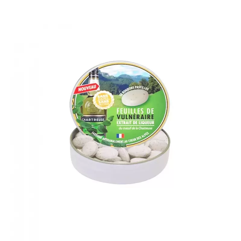 Pastilles aux feuilles de vulnéraire et Chartreuse - 1