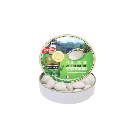 Pastilles aux feuilles de vulnéraire et Chartreuse - Achat / Vente