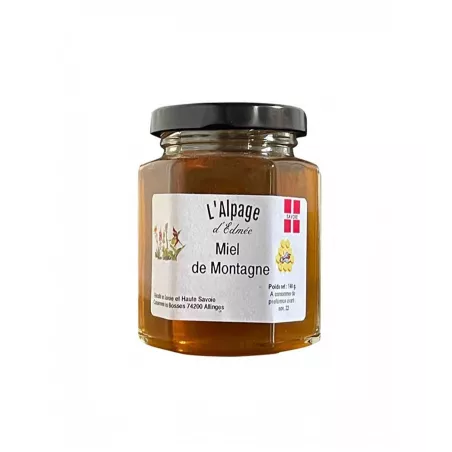 Miel Montagne de Savoie 140g - L'Alpage d'Edmée