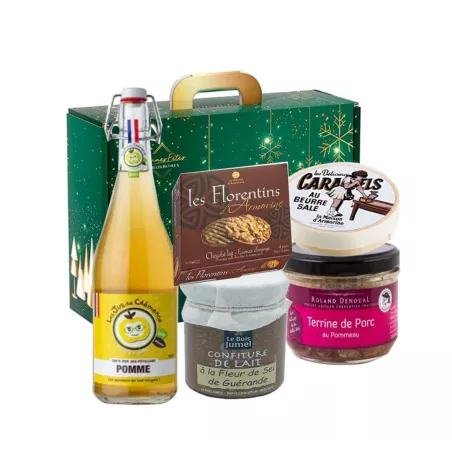 Coffret Saveurs Authentiques de Bretagne 