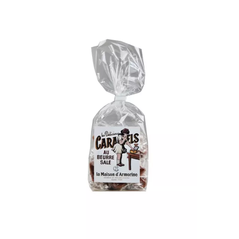 Sachet caramel tendre au beurre salé 200g Maison d'Armorine Sachet caramel tendre au beurre salé 200g Maison d'Armorine