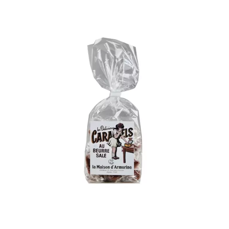 Sachet caramel tendre au beurre salé 200g Maison d'Armorine
