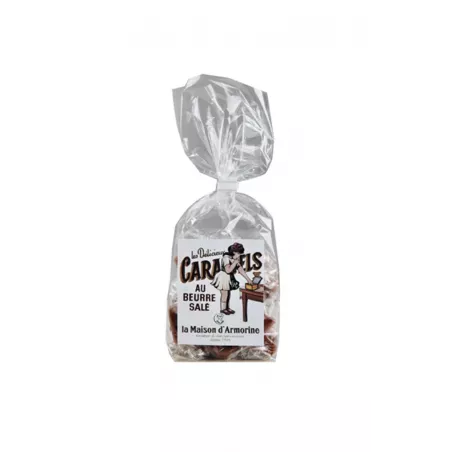 Sachet caramel tendre au beurre salé 200g Maison d'Armorine