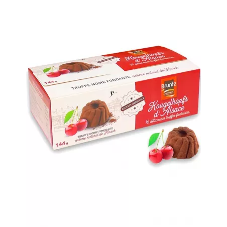 Ballotins Truffe Noire fondante Kirsch 144g - Bruntz BRUNTZ