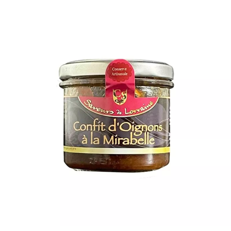 Confit d'Oignons à la Mirabelle 100g - 1