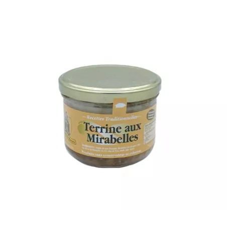 Terrine Lorraine aux Mirabelles 200g Les Terrines du Barrois