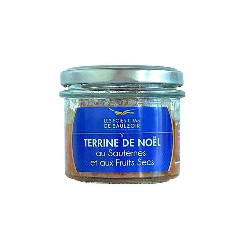 Terrine de Noël au Sauternes et aux Fruits Secs 90g 