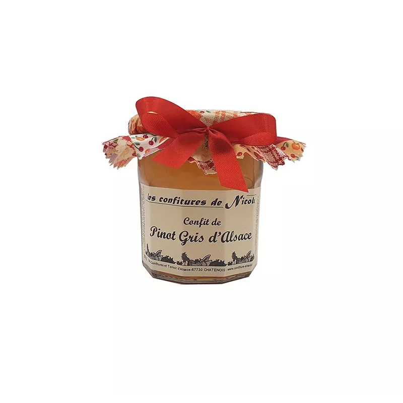 Confit de Pinot Gris d'Alsace 125g Confit de Pinot Gris d'Alsace 125g