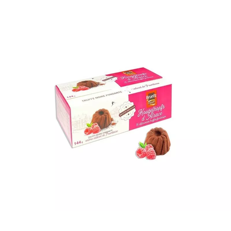 Ballotins Kougelhopfs Truffe Noire fondante Framboises 144g BRUNTZ Ballotins Kougelhopfs Truffe Noire fondante Framboises 144g BRUNTZ