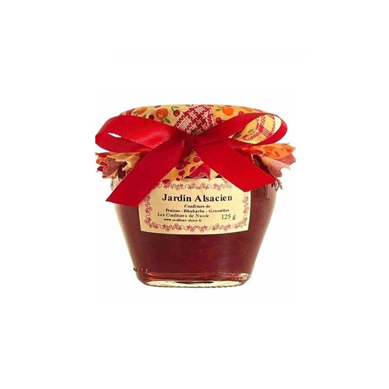 Confiture du Jardin Alsacien 125g - Pot artisanal Confiture du Jardin Alsacien 125g - Pot artisanal