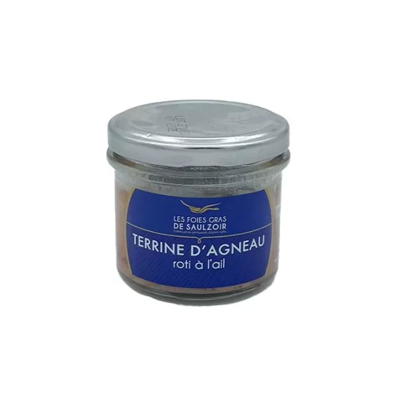 Terrine d'Agneau rôti à l'ail 90g 