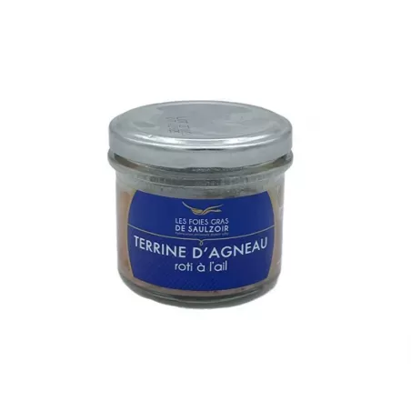 Terrine d'Agneau rôti à l'ail 90g 