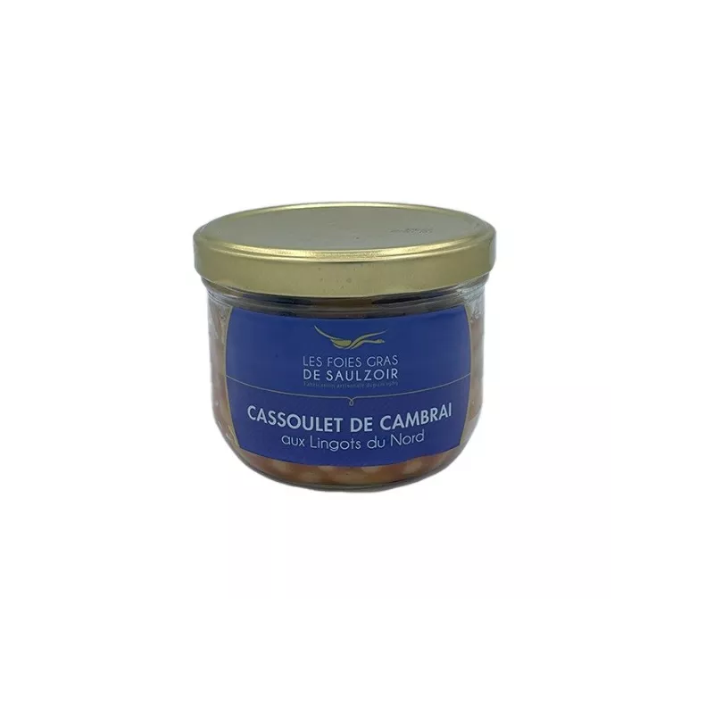 Délicieuse Cassoulet de Cambrai aux Lingots du Nord 350g