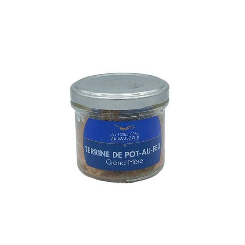 Terrine de Pot-Au-Feu Grand-Mère 90g Les Foies Gras de Saulzoir