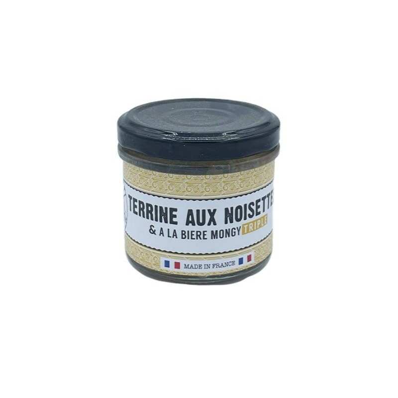 Terrine aux Noisettes et à la Bière Mongy Triple 90g 