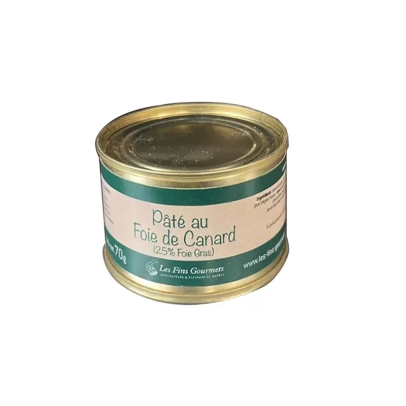 Pâté au foie gras de canard - 1