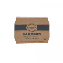 Sardines à la Pomme de Terre d'Ars en Ré 115g - Savoureux mariage de saveurs