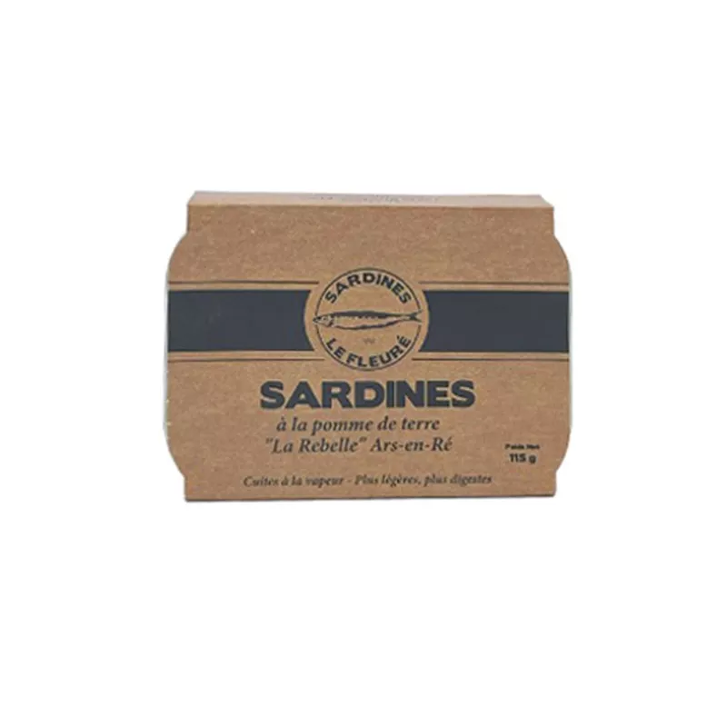 Sardines à la Pomme de Terre d'Ars en Ré 115g - Savoureux mariage de saveurs