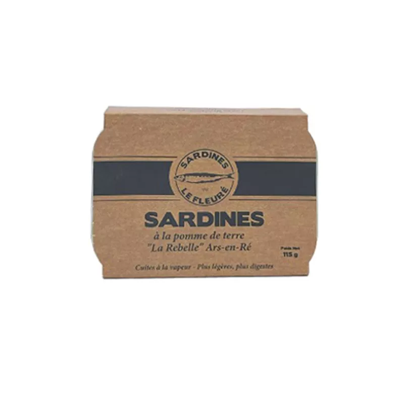 Sardines à la Pomme de Terre d'Ars en Ré 115g - 1 Sardines à la Pomme de Terre d'Ars en Ré 115g - 1
