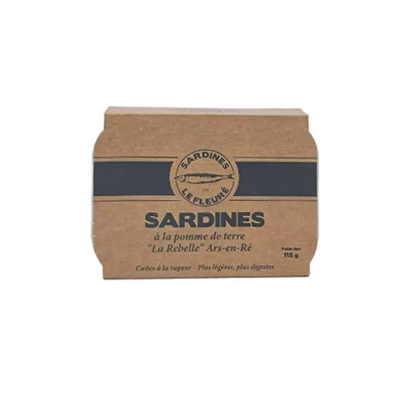 Sardines à la Pomme de Terre d'Ars en Ré 115g - 1