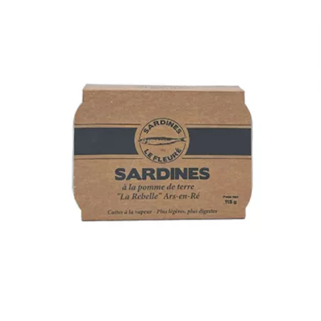 Sardines à la Pomme de Terre d'Ars en Ré 115g - 1