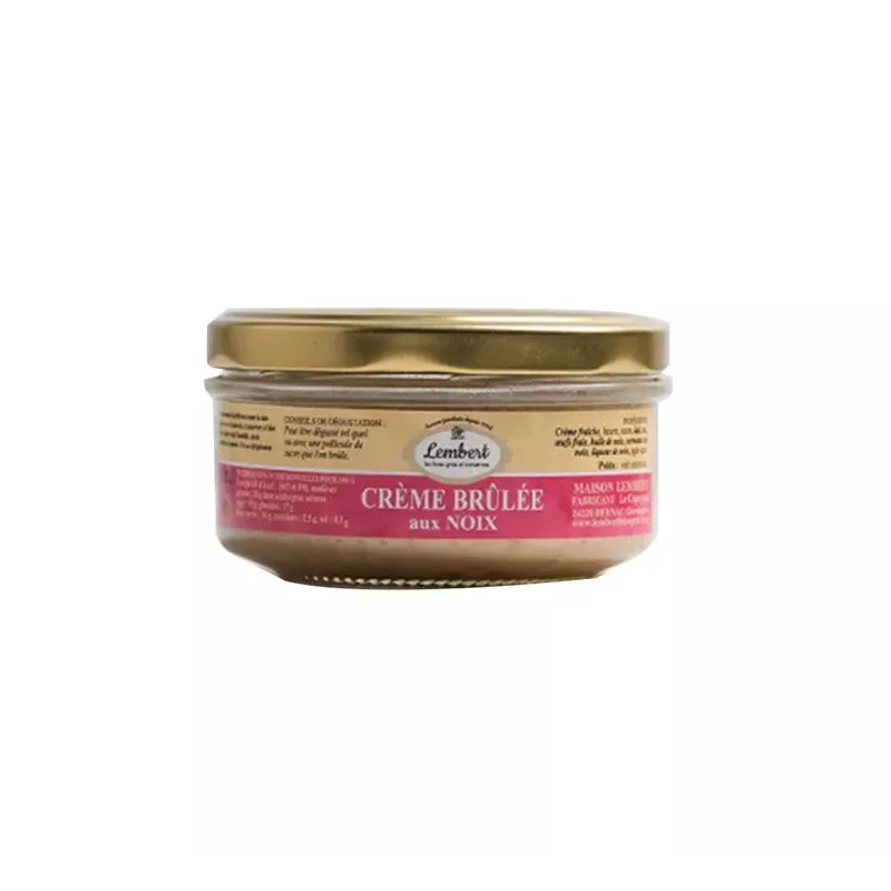 Crème Brûlée aux Noix 95g Crème Brûlée aux Noix 95g