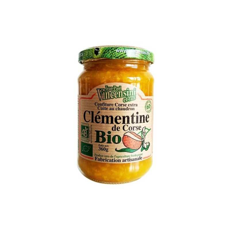 Confiture de Clémentine Bio 360g 