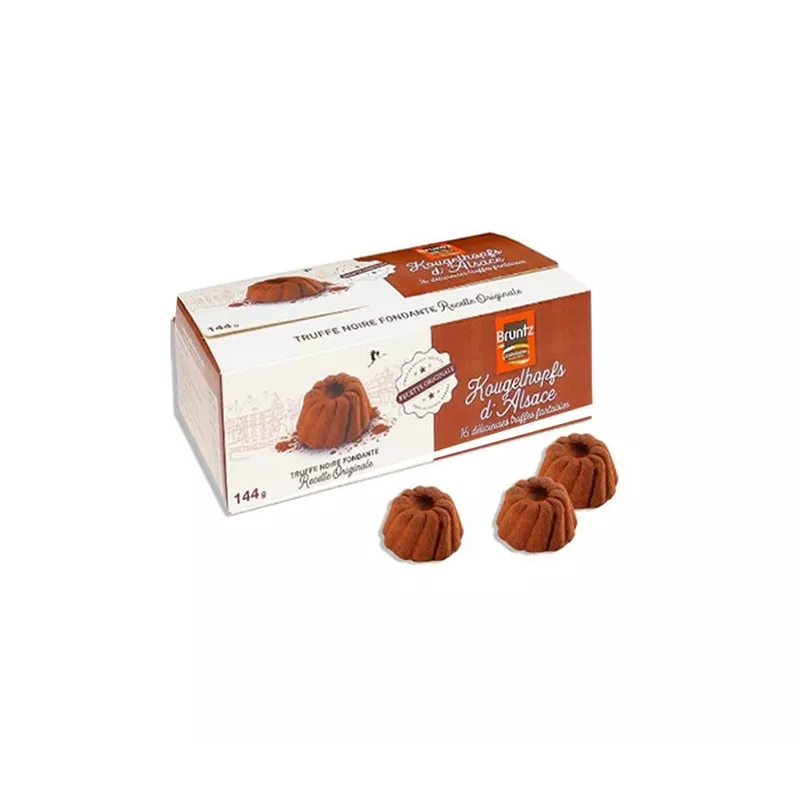 Ballotins Truffe noire fondante Originale 144g BRUNTZ Ballotins Truffe noire fondante Originale 144g BRUNTZ