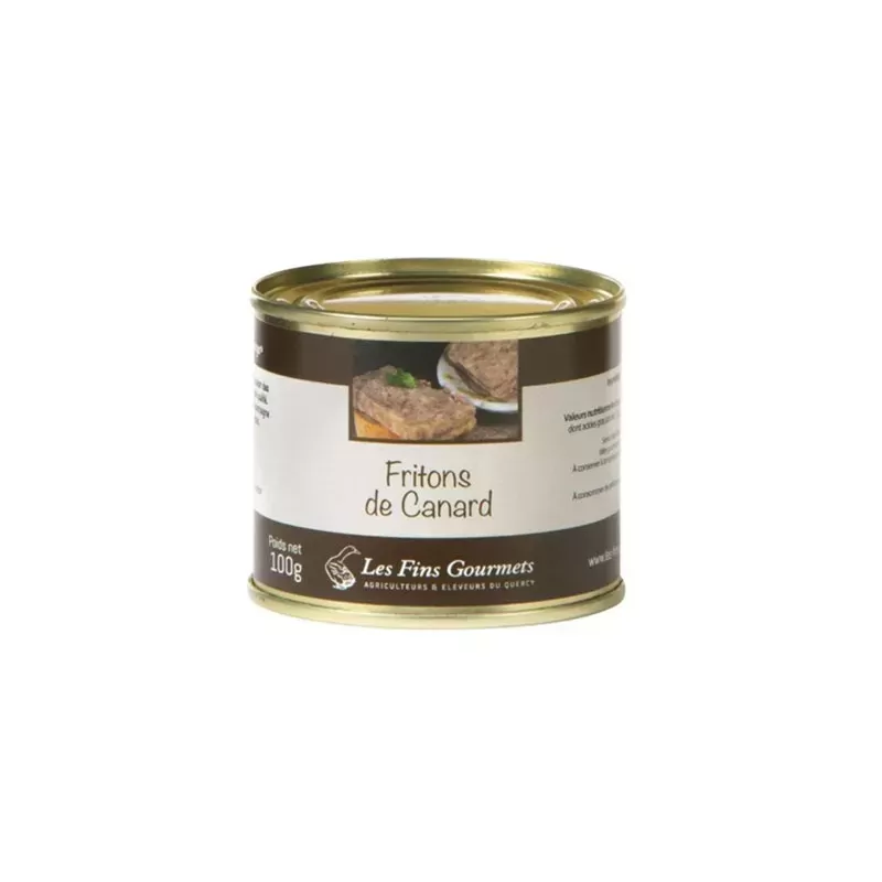 Fritons de Canard 100g - Les Fins Gourmets Les Fins Gourmets