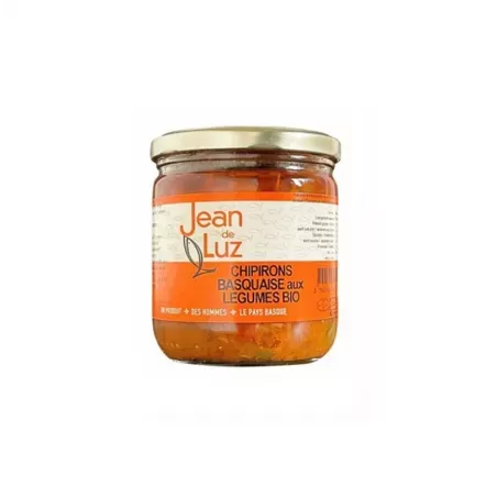 Chipirons à la Basquaise 380g en conserve - spécialité basque