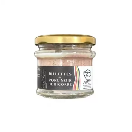 Rillettes Porc Noir de Bigorre AOP 90g Le Noir de Bigorre