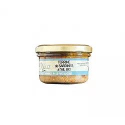 Terrine de Sardines à l'Ail Bio 85g - Jean de Luz - 1