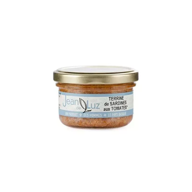 Terrine de Sardines aux Tomates Bio 85g Jean De Luz