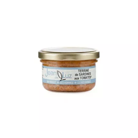 Terrine de Sardines aux Tomates Bio 85g Jean De Luz