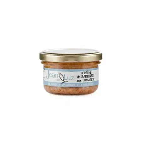 Terrine de Sardines aux Tomates Bio 85g Jean De Luz