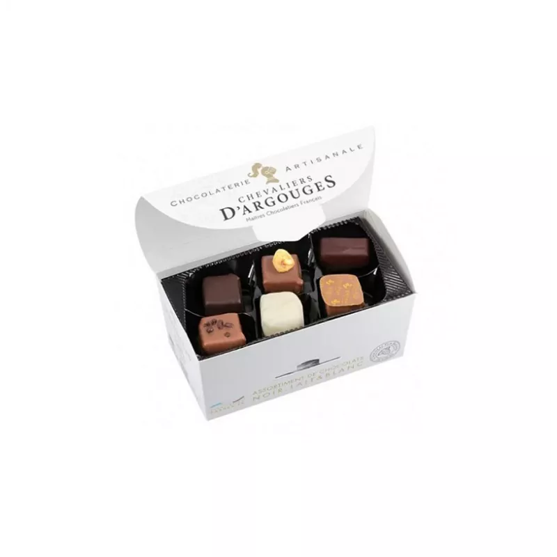 Ballotin Noël 18 chocolats Assortis - Chevaliers D'Argouges 