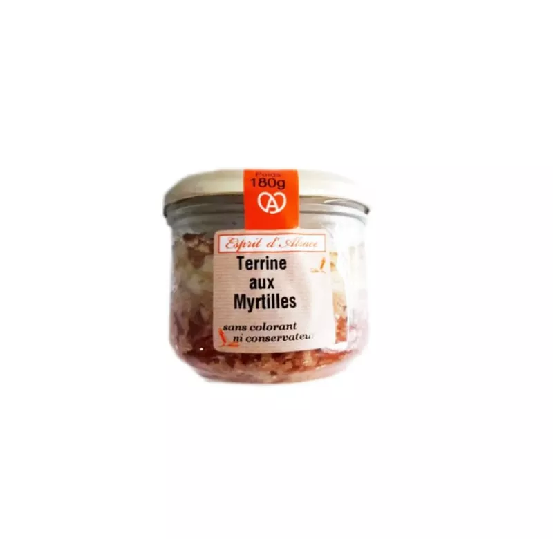 Terrine de porc aux myrtilles 180g - 1