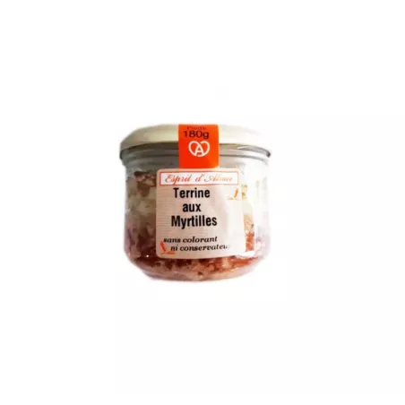 Terrine de porc aux myrtilles 180g - 1