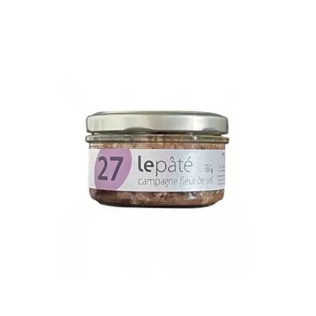 Pâté de campagne fleur de sel 130g Secrets de Famille