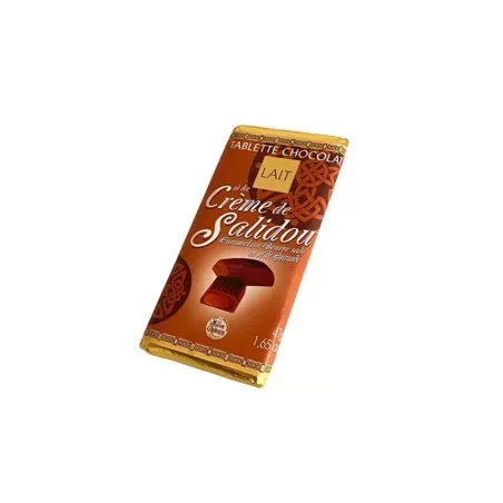 Mini Tablette Chocolat au Lait à la crème de Salidou 47g - 1