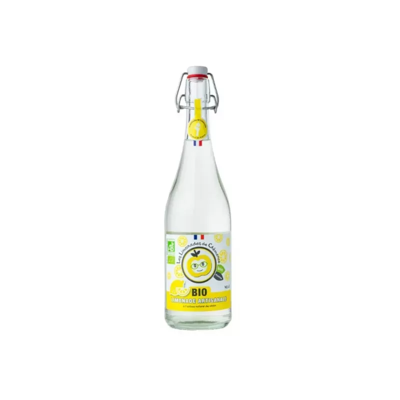 Limonade Artisanale Bio à l'arôme naturel de Citron 75cl - 1