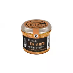 Rillettes de Thon Cumin et Courgettes 90g HENAFF