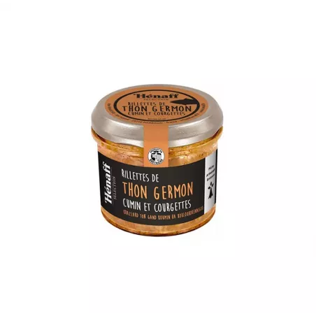 Rillettes de Thon Cumin et Courgettes 90g HENAFF
