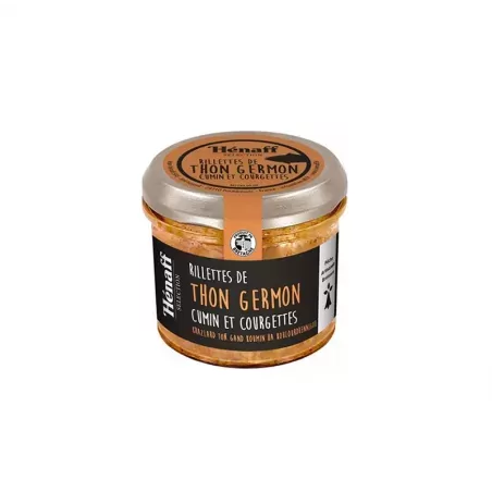Rillettes de Thon Cumin et Courgettes 90g HENAFF