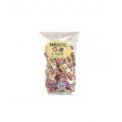 Babeluttes de Lille individuelles, bonbons au caramel fondant.