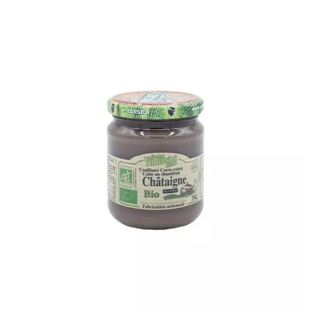 Délice Corse: Confiture de châtaigne Bio 250g - Vincensini