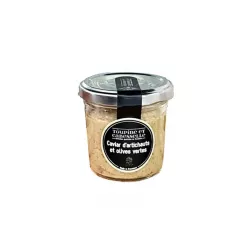Caviar d'artichauts et Olives Vertes 90g - Toupine et Cabesselle - 1