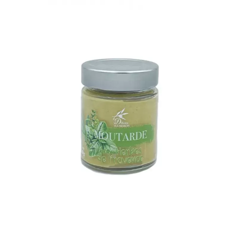 Moutarde aux Herbes de Provence 130g - Anti gaspi Les délices du Lubéron